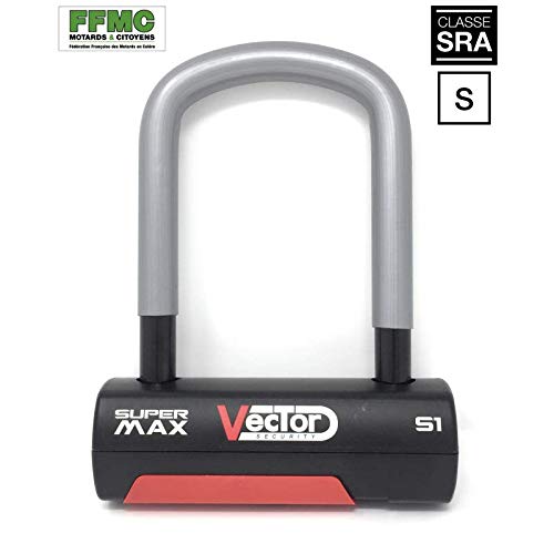 Vector Antivol Moto U Super Max S Ø16mm 88x120mm - Classe SRA - Recommandé FFMC