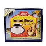 Caribbean Dreams Instant Ginger Tea Un-Sweetened 14 Sachets(pack of 12) 12
