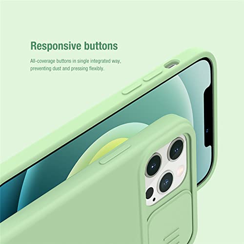 Coque silicone liquide iPhone 13 protection caméra bleu menthe pour sublimer votre mobile