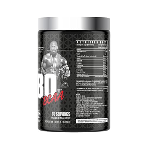 Image of Dexter Jackson Black Series Turbo BCAA | Slicy Pineapple Flavor | 30 Servings, 390g - Advanced Muscle Recovery Formula for Enhanced Performance