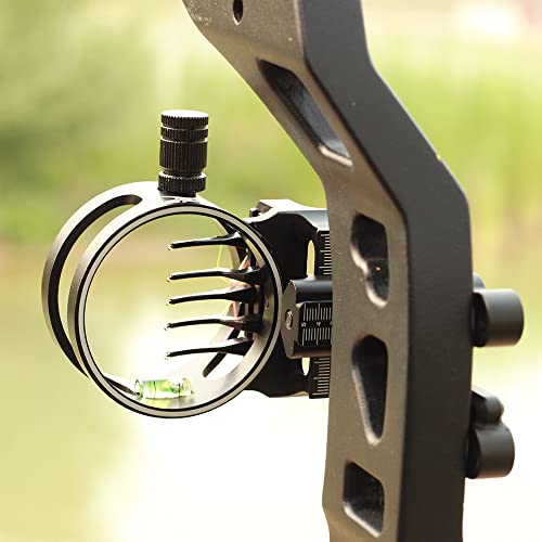 Sopoger Archery Compound Bow Sight Light Fiber Optic 3/8-32 Led Sight Light Thread Universal Fit #TOP7