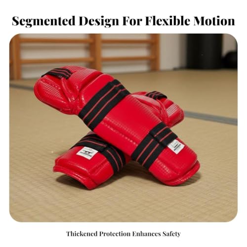 CALANDIS Store CALANDIS 2 Pieces White Taekwondo Forearm Guards - Image 6