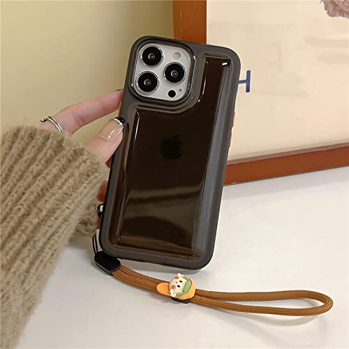 Coque silicone cordon iPhone 14 Plus anti-chute et pratique