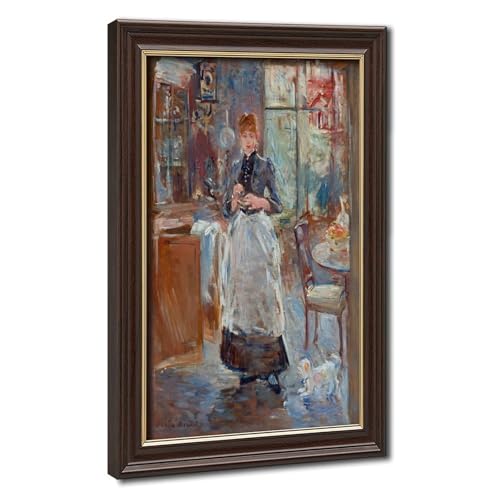 Toile Berthe Morisot In The Dining Room pour décoration murale de salon