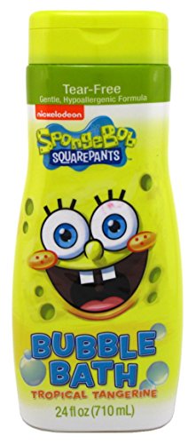 Spongebob Bubble Bath 24oz Tropical Tangerine