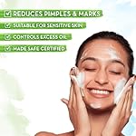 Neem-face-wash-Neem-Pimple-Clear-Face-Wash-with-Neem-Salicylic-Acid--150-ml-Fights-Pimples-Acne-Reduces-Marks-Purifies-Skin-Gently-Cleanses-For-All-Skin-Types-Sensitive-Skin-Controls-Excess-Oil-For-Me