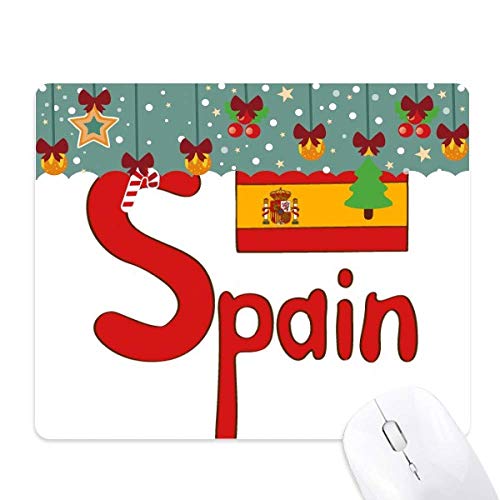 Tapis de souris Espagne en caoutchouc pour soulager le poignet au bureau