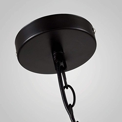 Lámpara industrial retro de una cabeza para iluminación de techos altos 4