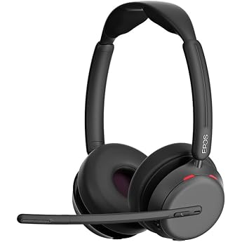 EPOS IMPACT 1061 Office Headset - Premium Sound, Double-Sided Design Binaural, Comfortable Wear, Noise Cancelling Microphone, Great for Long Time Use, USB Connection, Lightweight Design, Ideal for Business Use