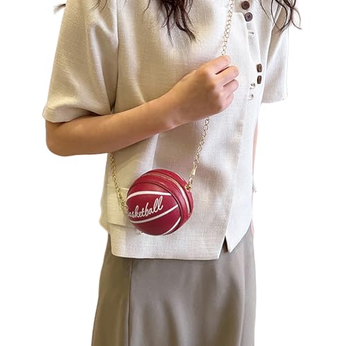 Little Girls Basketball Letter Crossbody Purse Basketball Shape Purse Mini Round Ball Crossbody Purses Shoulder Bag3