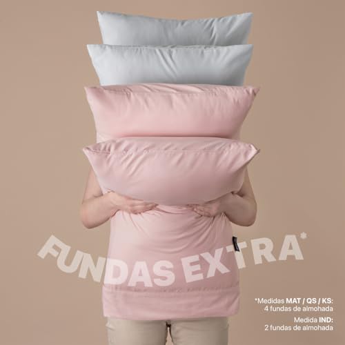 La Mejor Lista de Juegos de sábanas y fundas de almohada los mejores 5. 18 Juegos de sábanas y fundas de almohada marca ESQUIMAL (3)