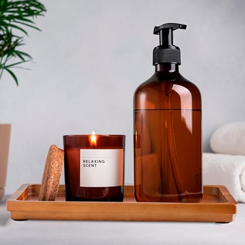 Demigo DEMIVTR Bathroom Vanity Tray 11.8 X 5.9 Inches Of Natural Acacia Wood thumb #4