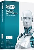 ESET NOD32 AntiVirus 7 - 1 PC (Frustfreie Verpackung)