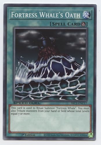 Fortress Whale's Juramento - SBC1-ENC17 - Común - 1 edición
