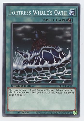 Amazon.com: Fortress Whale's Oath - SBC1-ENC17 - Common