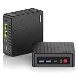 origimagic C4 Mini PC, AMD Ryzen 5 3550H (Mejor Que N100/N150), Dual LAN Mini Computadoras, 16 GB DDR4 512 GB NVMe SSD,...