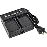 BTBAI EN-EL23 Battery Charger AC Dual for ENEL23 Coolpix P600 P610 P610S P900 P900s B700 S810C Digital Camera s1a