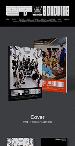 Álbum fotográfico NCT 127 'Baddies' 4.o álbum, versión photobook con cubierta 2, incluye CD + póster plegable + folleto + postal + pegamento + tarjeta fotográfica, sellado y con seguimiento miniatura 2