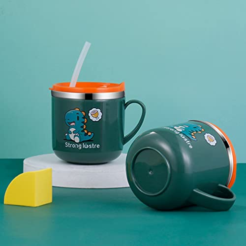 TOYANDONA Cannucce Inossidabili Tazza Latte con