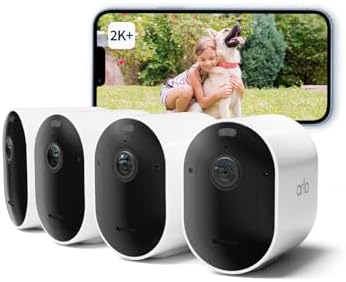 Arlo Pro 5 WLAN Outdoor Surveillance Camera X3 + Certified SmartH...