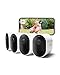 Produktbild Arlo Pro 5 Überwachungskamera Aussen WLAN, 2K+ HDR Video, Kabellos, Verbesserte Farbnachtsicht, 160° Blickwinkel, Spotlight, 2-Wege Audio, Alarm Sirene + Arlo Secure Testzeitraum, 4er Set, Weiß