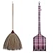 Traditional Grass Home Handmade in Thailand - Unique Bamboo Handled Thick Durable Broom - House Warming Gift for Friends