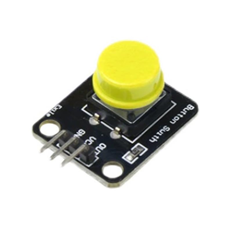 Miniatura 2 de 5 unidslote con tapa amarillo grande botón luz táctil interruptor módulo micro botón electrónico bloque de construcción