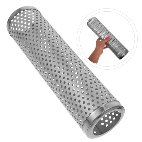 Protector de tubo de chimenea de acero inoxidable de 60mm para estufas de leña en camping 8