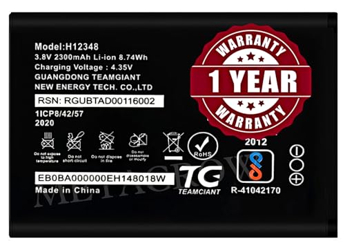 Image of Original DC024 | H12348 Battery for Airtel My WiFi Dongle AMF-311WW 4G Hotspot Router Battery - (2300mAh) - 1 Year Warranty