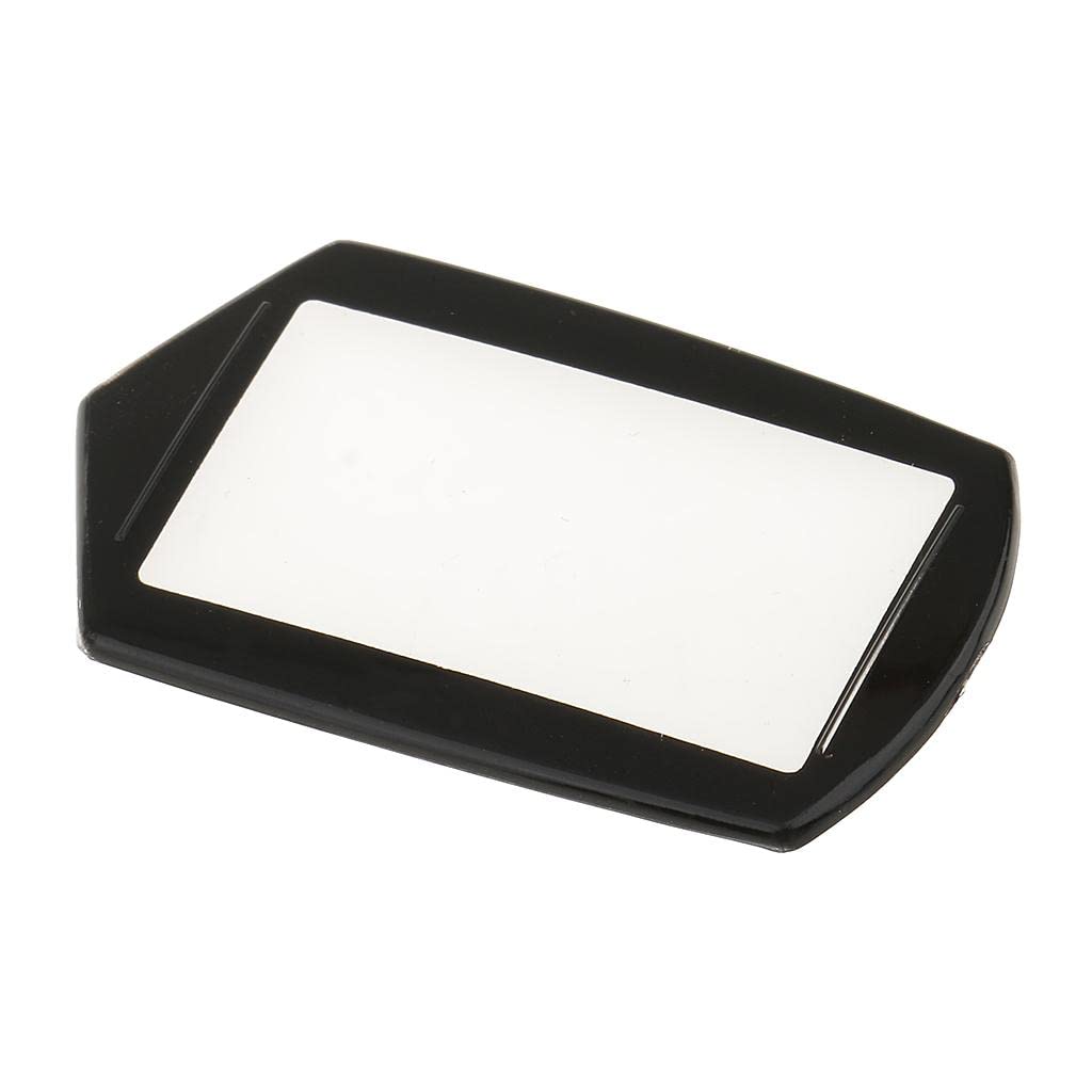 Front view of the replacement LCD glass for Starline A91 remote