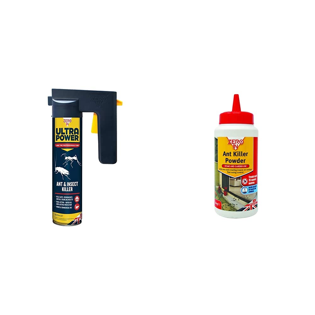 Buy Zero In 600 ml Ultra Power Ant and Crawling Insect Killer & Ant and ...