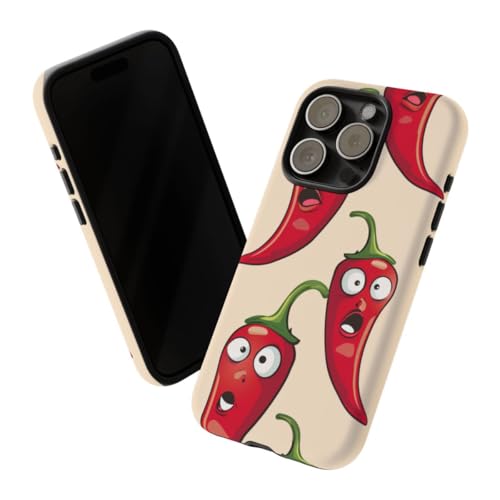Coque iPhone 15 Pro piment rouge mate pour éviter les rayures - 2
