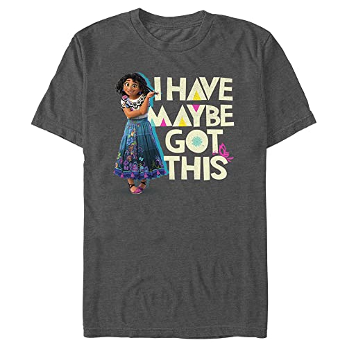 T-shirt Disney Encanto haut graphique anthracite de taille S pour adolescent