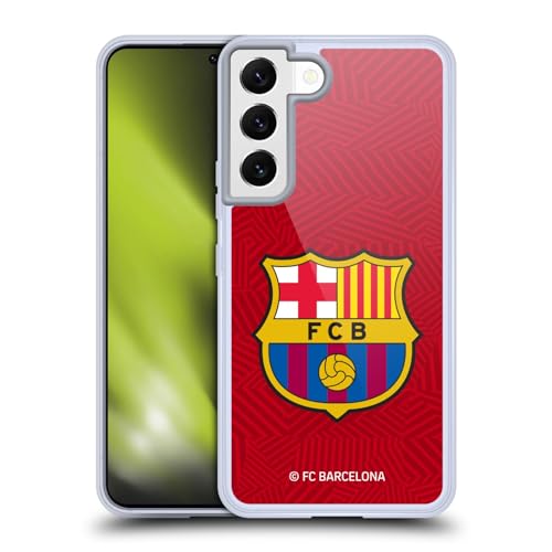 Funda gel Samsung S22 5G FC Barcelona 2017/18 escudo rojo