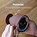 elago Camera Cover Compatible with Google Nest Cam IQ Outdoor (Brown) - Infrared LED Visible, Holes for Microphone/Speaker, Camouflage, Easy Installation, All-Weather Protective Skin, Ventilation
