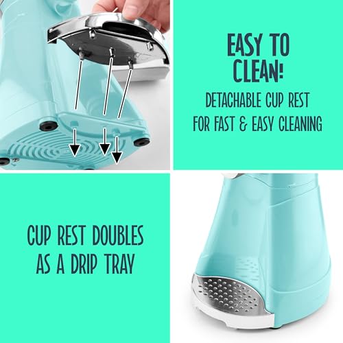 Image of Nostalgia Margarita Machine - Blender for Smoothies, Margaritas, Daiquiris, and Slushies - Aqua - 64-Ounce