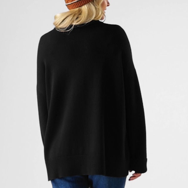 (取寄) スマートウール レディース エッジウッド カウル ネック セーター Smartwool women Edgewood Cowl Neck Sweater Black Smartwool Women's Edgewood Cowl Neck Sweater, Black at Amazon