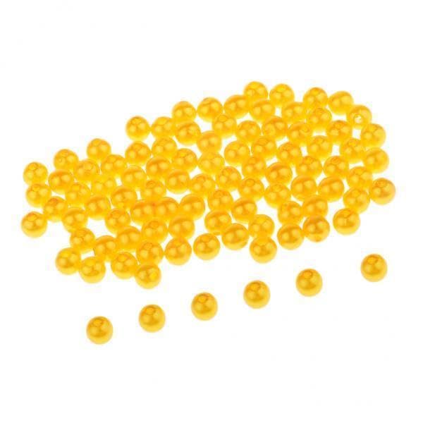 ATORSE 3x60 Pieces Carp Lure Fishing Beads Round Floating Fishing Beads Golden- Sporting Goods- Fishing- Baits, Lures & Flies- Crankbaits-image-16