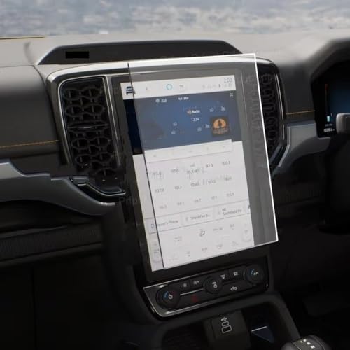 Verre trempé 12 pouces premium pour écran GPS Ranger et Wildtrak 2023