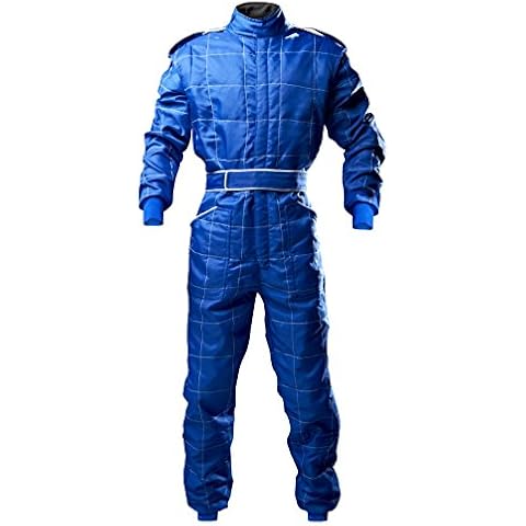 Kartwear Direct Cordura Outdoor Kart Suit Blue - Adult Sizes (Large / 56) Cover