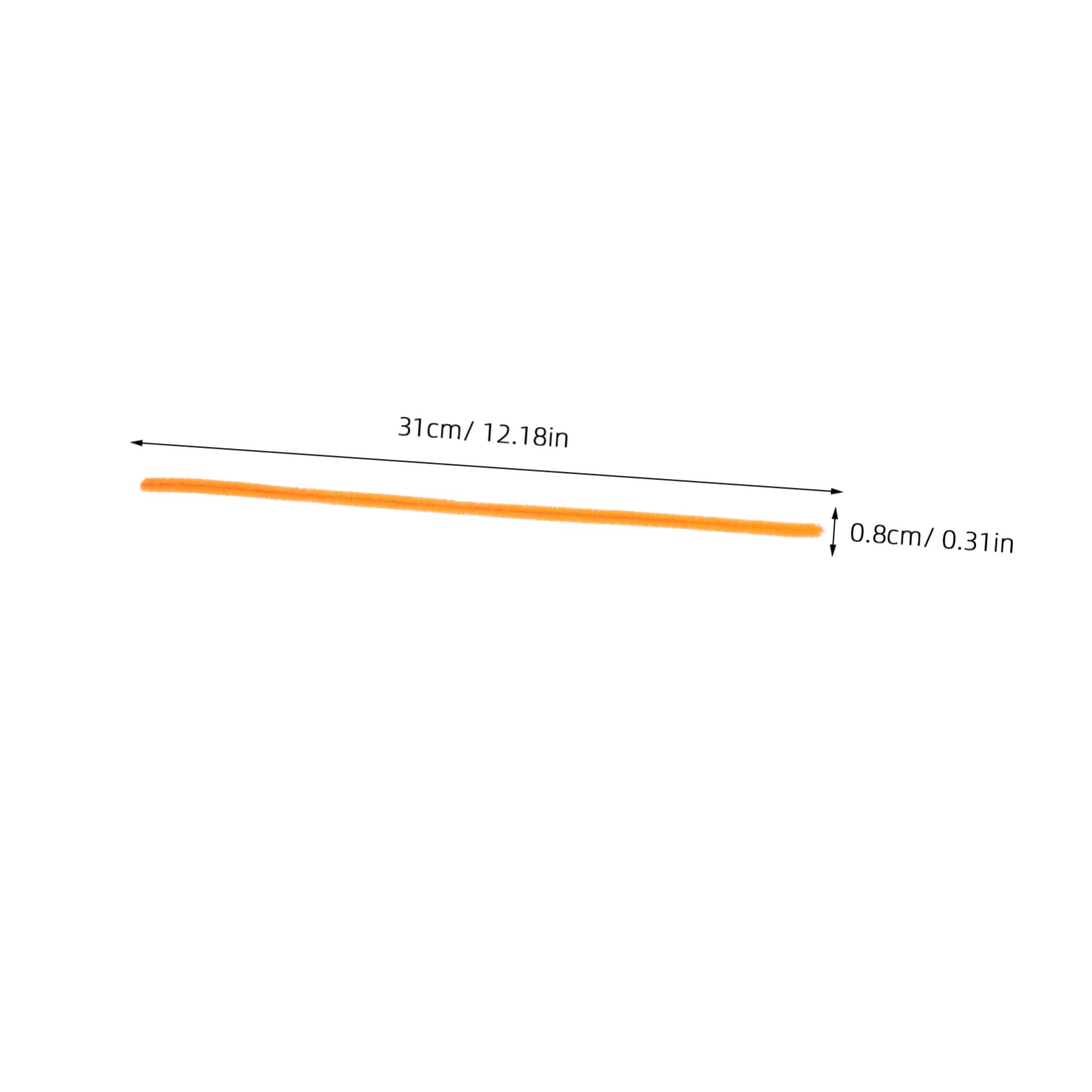 DIYEAH Twisting Sticks Craft Kit 600pcs Chenille Stems Black Pipe Cleaners DIY Craft Supplies Art Toys