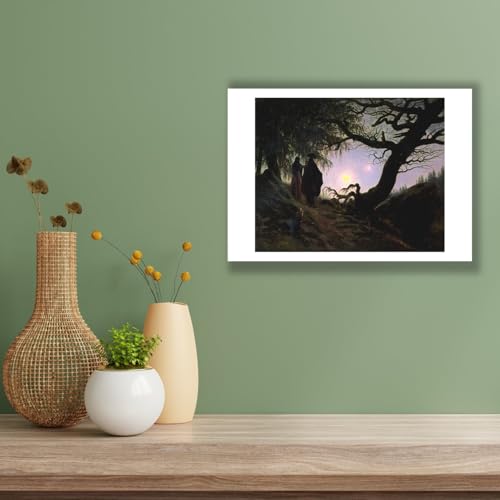 Grande impression d'art mate Caspar David Friedrich édition premium