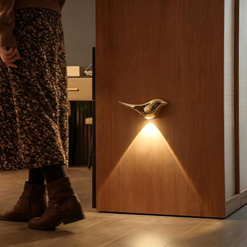 Lámpara interior inalámbrica de pájaro para pasillos y patios 5