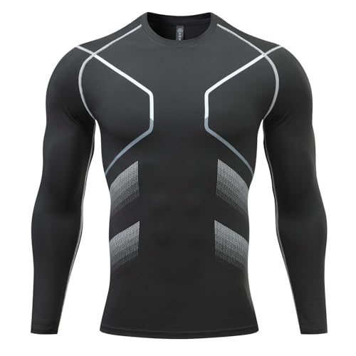 Kids Base Layer Sets Boys Compression Athletic Underwear Sports Shirt Tights Top & Bottom Set2