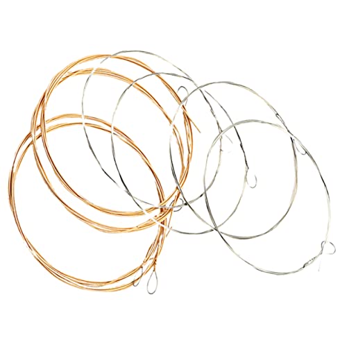 HEMOTON Mandolin Strings Metal 8 String Replacement for Lap Steel Premium Quality Mandolin Accessories