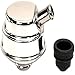 Moroso 68781 Oil Separator Breather, Push In w/Grommet