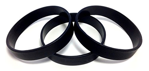 Image of TheAwristocrat 1 Dozen (12) Multi-Pack Blank Rubber Wristbands Silicone Bracelets - Select from a Variety of Colors