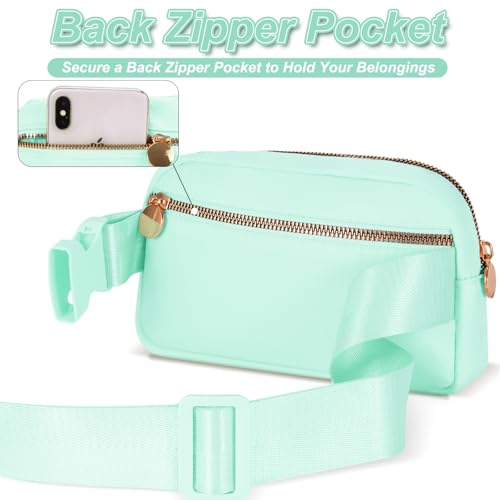 Image of Uygafly Gift for Teen Girls Kids Daughter Her - Birthday Gifts for 3 4 5 6 7 8 9 10 11 12 13 Year Old Girls,Fanny Pack Crossbody Bag Purse Belt Bag Cute Trendy Stuff | Green,B