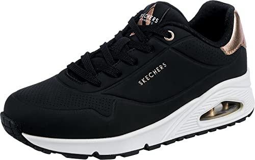 Skechers Uno   Golden Air, Zapatillas Mujer, Negro Blk, 37 EU