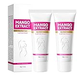 40g*2 Brustvergrößerungscreme, Natürliche Bruststraffungscreme, für Brüste Stärken und Vergrößern Liftingcreme Glätte und Straffheit der Haut Brust, Mango Brustvergrößerungs-Creme cream3-15
